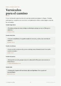 Diario de oración 90 días de encuentro con Dios: versículos para el camino