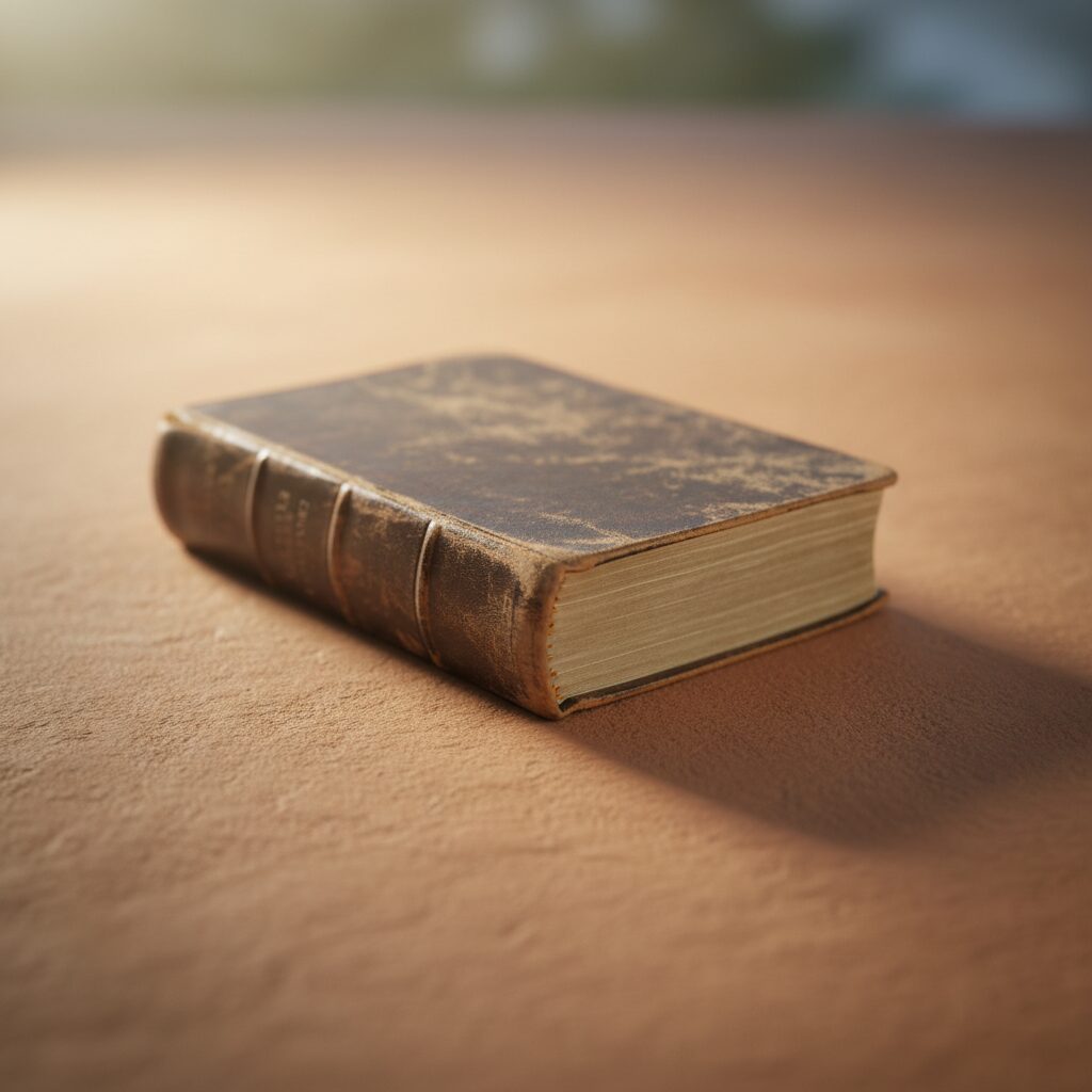 versículo semanal — closed Bible