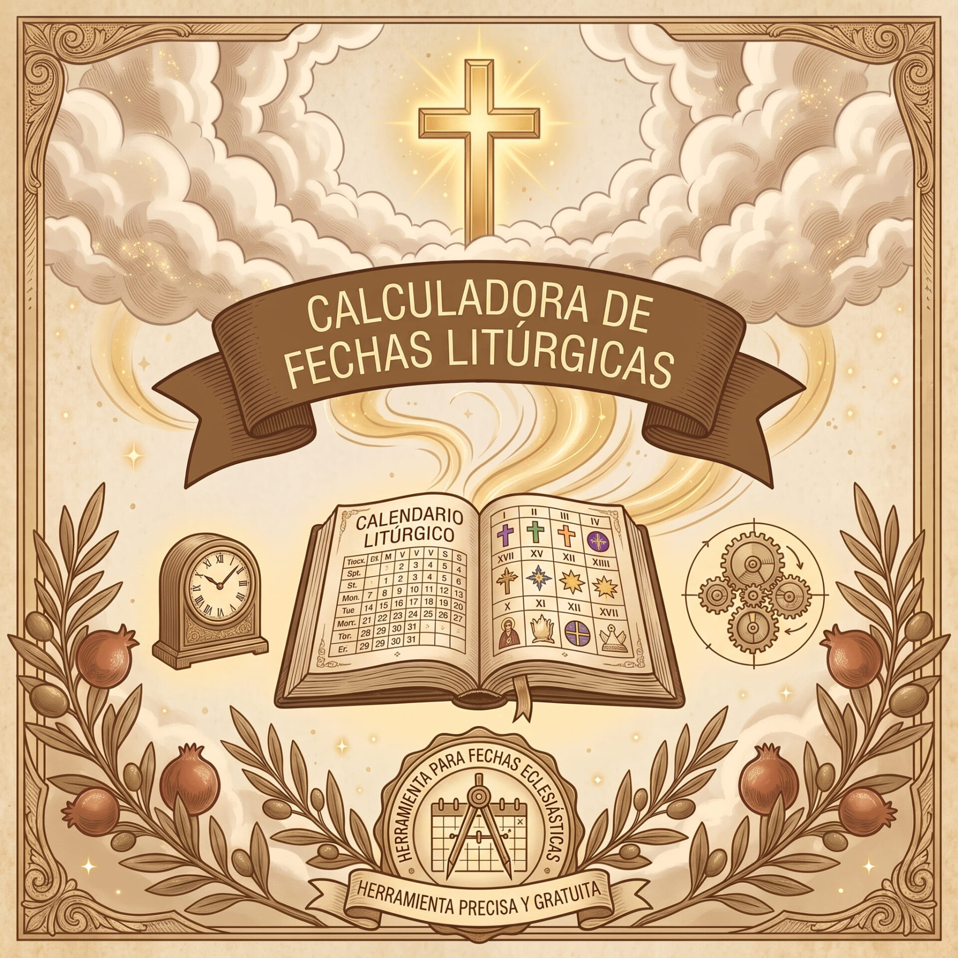 Calculadora de fechas litúrgicas: Cuaresma, Semana Santa, Pascua y Adviento de cualquier año